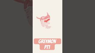 Part 1 of my latest Greymon Way more left on this one greymon digimon drawing [upl. by Ajile]