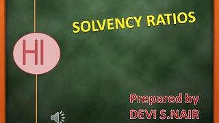 How to calculate Solvency or Leverage RatioFinancial statement analysispart of Ratio analysis [upl. by Inglebert]