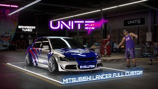 NFS HEAT UNITΞ  FULL CUSTOMIZING amp TUNING THE 🔥 MITSUBISHI LANCER EVOLUTION 2005 🔥 [upl. by Margarete359]