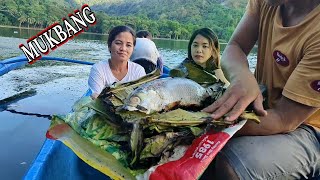 Mukbang sa gitna ng dagat subscribe taallakeview [upl. by Renae]