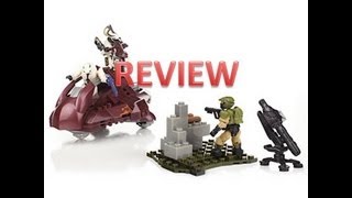 Review Covenant Spectre Ambush Halo Mega Bloks TheSSMotion [upl. by Riggs]