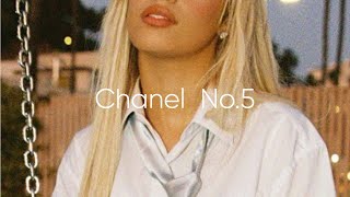 Chanel No5  Camila Cabello lyrics visual [upl. by Pagas]