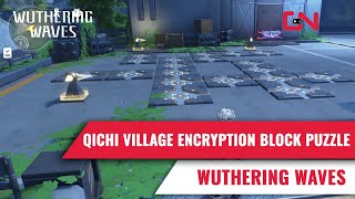 Qichi Village Encryption Block Puzzle Wuthering Waves [upl. by Sacken]