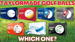 TaylorMade Golf Ball Range 2024  Which One Should I Use [upl. by Helaine]