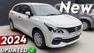 NEW MARUTI SUZUKI BALENO ZETA SECOND TOP MODEL DETAILED REVIEW 2024  NEW BALENO SECOND TOP MODEL [upl. by Mundt702]