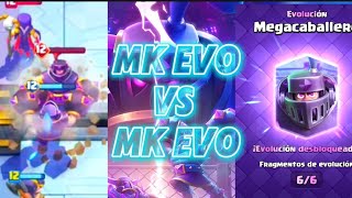 MK EVO💥 VS MK EVO🔥Partida intensa  Clash Royale [upl. by Lehacim619]