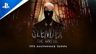 Slender The Arrival  10th Anniversary Update Release Date Trailer  PS5 Games [upl. by Melville]