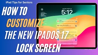 How to Customize the New iPadOS 17 Lock Screen [upl. by Fred]