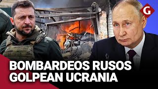 UCRANIA vs RUSIA Cinco muertos en bombardeos rusos en Járkov  Gestión [upl. by Leihcim]