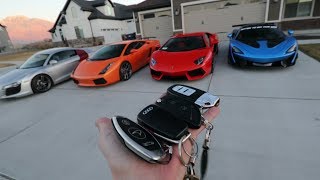 FULL TOUR OF THE SUPERCAR COLLECTION [upl. by Mourant]