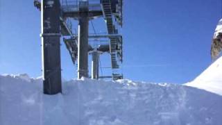 world scariest chair lift Val dIsere France [upl. by Dodds667]