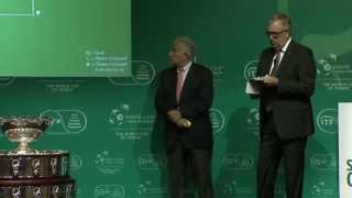 Davis Cup Draw 2015 as it happened [upl. by Israel582]