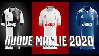 NUOVE MAGLIE JUVE 2020 Kit Gara Home  Away  Third 1920 [upl. by Iadrahc]