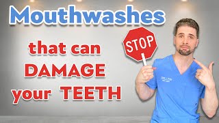 Mouthwashes that Can Damage Your Teeth  Dental Hygienist Explains [upl. by Crompton]