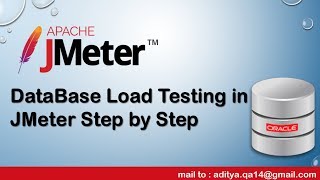 How to perform Database Load test using JMeter Step by Step [upl. by Swane]