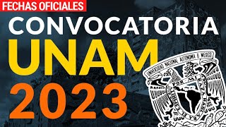 Convocatoria UNAM 2023 [upl. by Ahseat354]