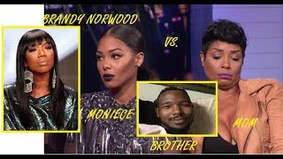 MONIECEs Mentally Ill BROTHER is MISSING Family Blames BRANDY NORWOOD [upl. by Giglio]