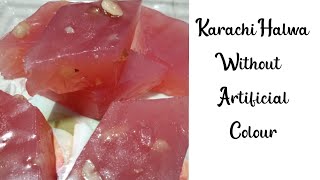 Karachi Halwa cornflour halwa without artificial colour  Diwali sweets and snacks [upl. by Notsirt]