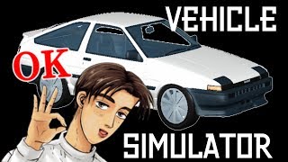 Initial R  How to Drift in Vehicle Simulator  Updated [upl. by Adnyc]