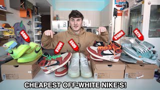 I Bought The Cheapest OffWhite Nikes On The Internet [upl. by Turrell387]