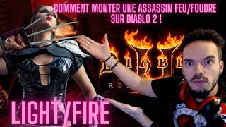 GUIDE Diablo 2 resurrected Comment monter une Assassin TRAPPIEGE [upl. by Aennil]