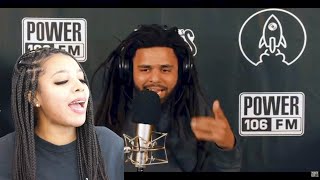 JCole Freestyle  LA Leakers  Reaction [upl. by Oelak581]