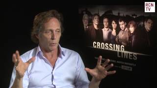 Crossing Lines William Fichtner Interview [upl. by Durrace]