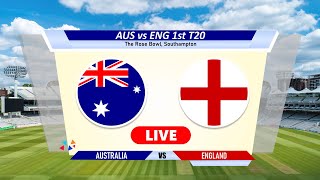 🔴Aus vs Eng Live  T20 Match  Australia vs England Live Cricket Match Today Score amp Commentary [upl. by Krueger]