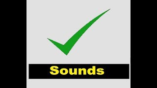 Check mark sound effect [upl. by Crenshaw]