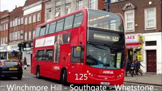 London Bus Routes 101150 [upl. by Nuahc]