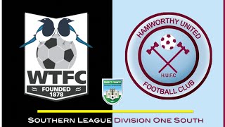 HIGHLIGHTS Wimborne Town v Hamworthy United Southern League Div 1 South [upl. by Elleivad]