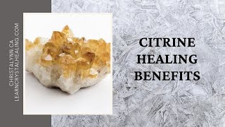 Healing with Citrine [upl. by Eisned]