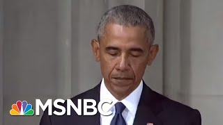 Barack Obama On John McCain When All Was Said And Done We Were On Same Team  AM Joy  MSNBC [upl. by Anauj]