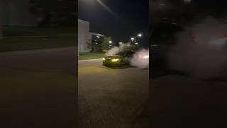 BMW G80 M3 INSANE ROLLING BURNOUT ALMOST LOOSES CONTROL AT END [upl. by Pearman310]