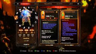 Diablo 3  Xbox 360  Legendary Item Drops Hell [upl. by Naul]