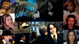 Snape Memories  quotDeathly Hallows Part  2 quot  Reaction Mashup  harrypotter [upl. by Nylzor]