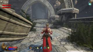 Ashes of Creation  PreAlpha InGame Footage  A Mages life [upl. by Lotsirhc]