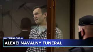 Alexei Navalnys family and supporters to lay Russian opposition leader to rest after death in pris [upl. by Stelmach22]