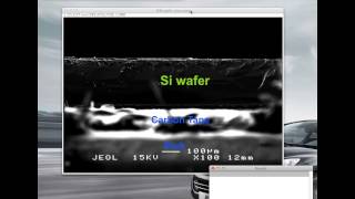 Measuring a length in an image using ImageJ directly from an SEM microfilm image [upl. by Siegfried319]