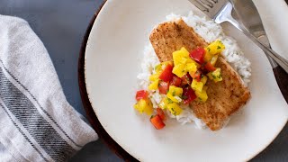 Easy Baked Mahi Mahi Recipe [upl. by Feerahs]