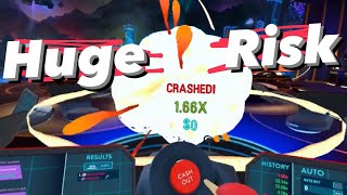 betting 300 million on rocket rush Vegas Infinite PokerStars VR [upl. by Enirolf538]