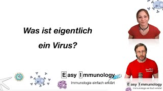 Easy Immunology  Krankheitserreger Folge 2 Viren [upl. by Etnahs759]