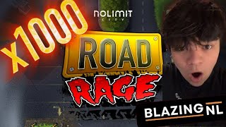 BLAZINGNL PAKT MEER DAN 1000x OP ROAD RAGE MORNING RUSH BONUS  Casino Highlights 18 casino [upl. by Rossy]