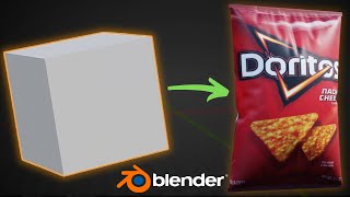 Create Chips in Blender in 1 Minute [upl. by Oakman792]