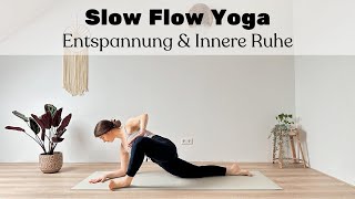 20 MIN SLOW FLOW YOGA  Verspannungen lösen amp innere Ruhe finden 🩵 [upl. by Hanan732]