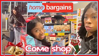 Lets Go Shopping At Home Bargains for Christmas [upl. by Rozelle]