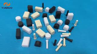 99 Alumina Zirconia Silicon Nitride Precision Ceramic Rod Ceramic Parts [upl. by Einafpets]