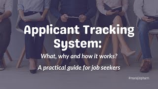 Applicant Tracking System ATS What do we need to know [upl. by Sutsuj]