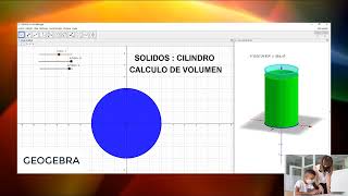 Geogebra Solidos y Volumen [upl. by Omixam]