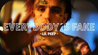 LIL PEEP  EVERBODY´S FAKE REMIX Music Video prod by saint mike [upl. by Orfinger]